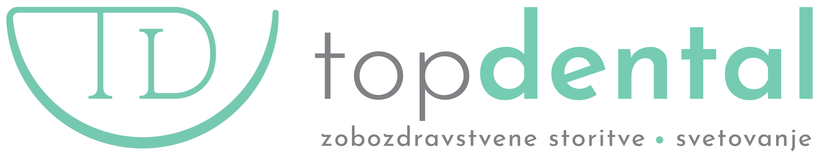 Logo TopDental vodi na uvodno stran